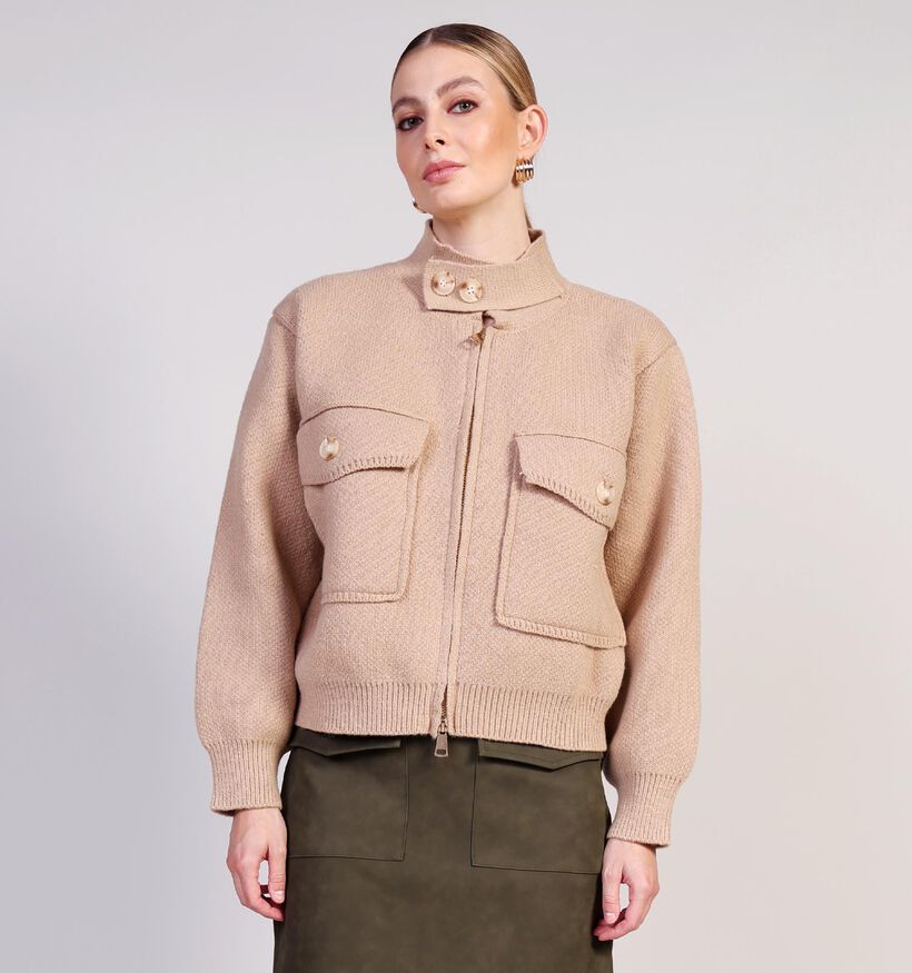 Orfeo Manteau court en Beige pour femmes (364341)