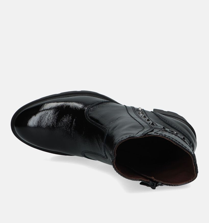 NeroGiardini Chunky bottines avec talon carré en Noir pour femmes (330179)