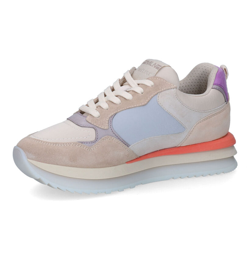 Méliné Con 2000 Beige Sneakers voor dames (306970) - geschikt voor steunzolen