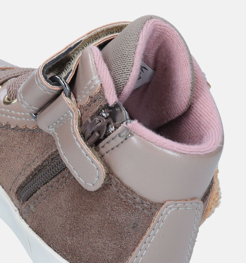 Geox Kilwi Beige Hoge schoenen voor meisjes (345907) - geschikt voor steunzolen