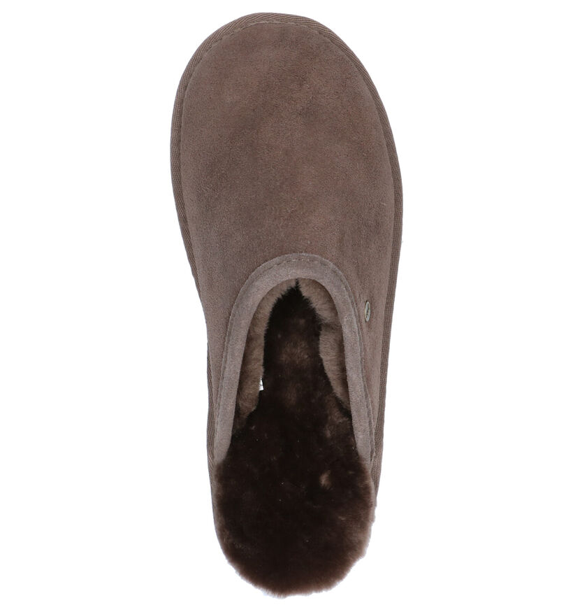 Warmbat Classic Bruine Pantoffels voor heren (314423)