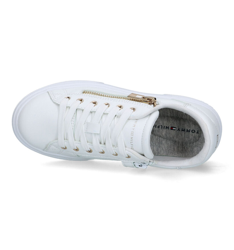 Tommy Hilfiger Baskets basses en Blanc pour filles (321581) - pour semelles orthopédiques