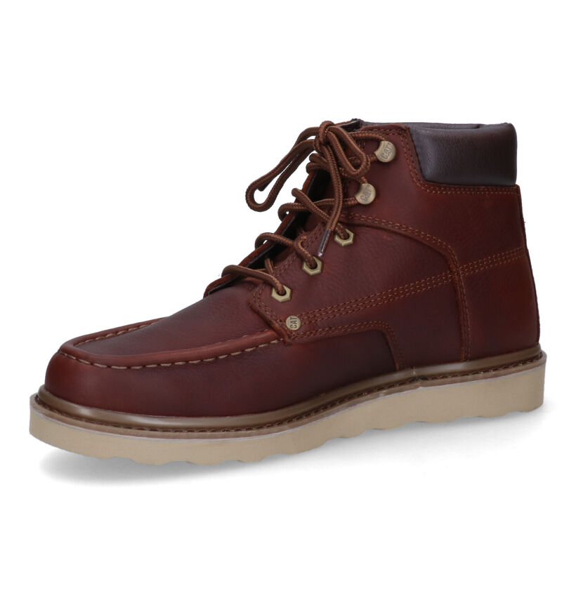 Caterpillar Byron Bottines en Marron en cuir (295023)