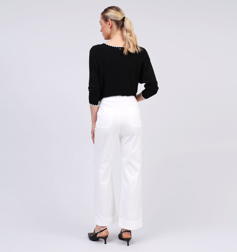 Rue Mazarine Dalas Witte Geklede broek voor dames (357918)