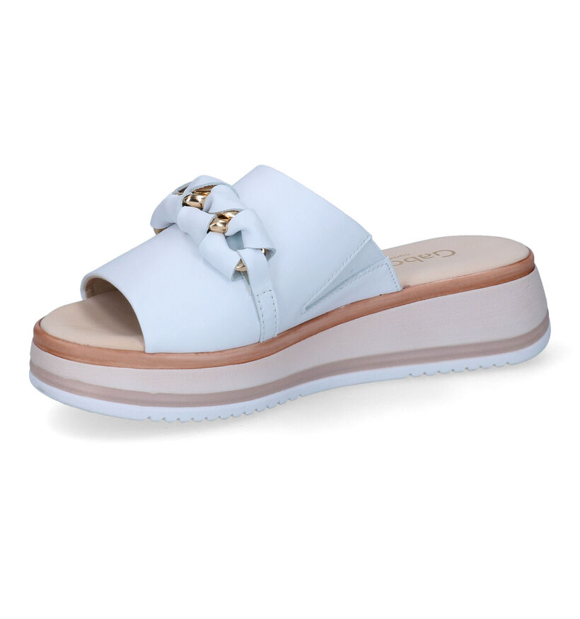 Gabor Comfort Mules en Blanc pour femmes (306219)