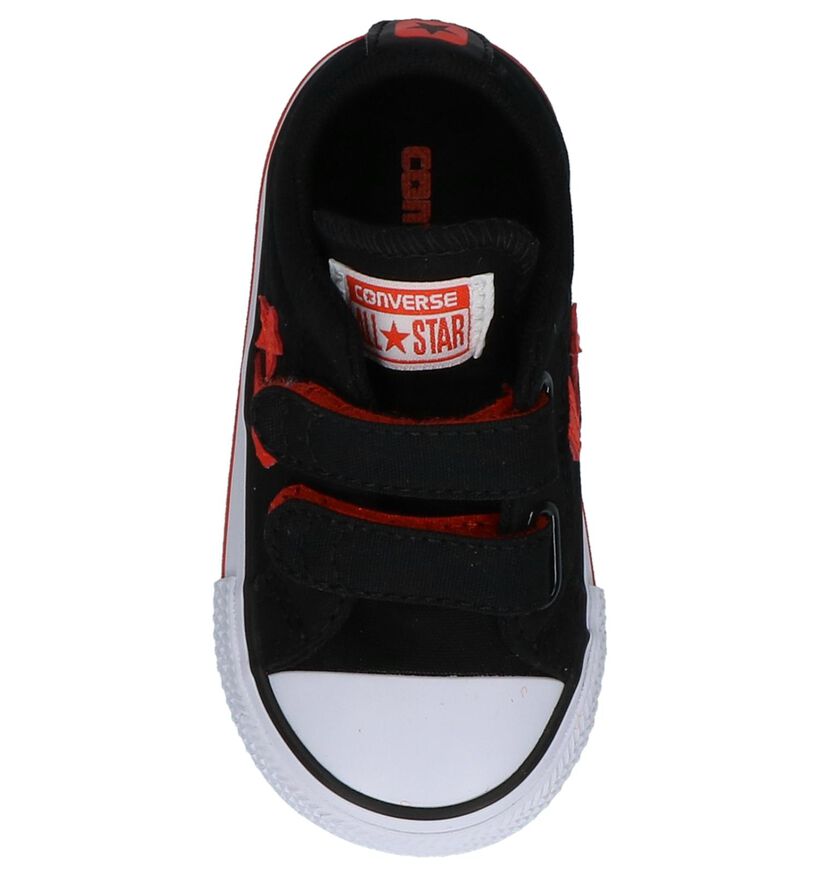 Converse Baskets basses en Noir en textile (210272)