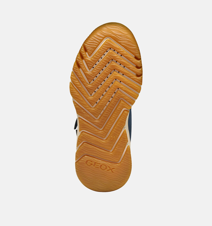 Geox Flexyper Pro Chaussures hautes en Bleu pour garçons (361955) - pour semelles orthopédiques