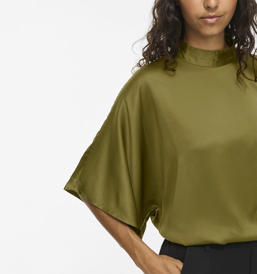 Vila Festina Avocado Groene Blouse voor dames (383830)