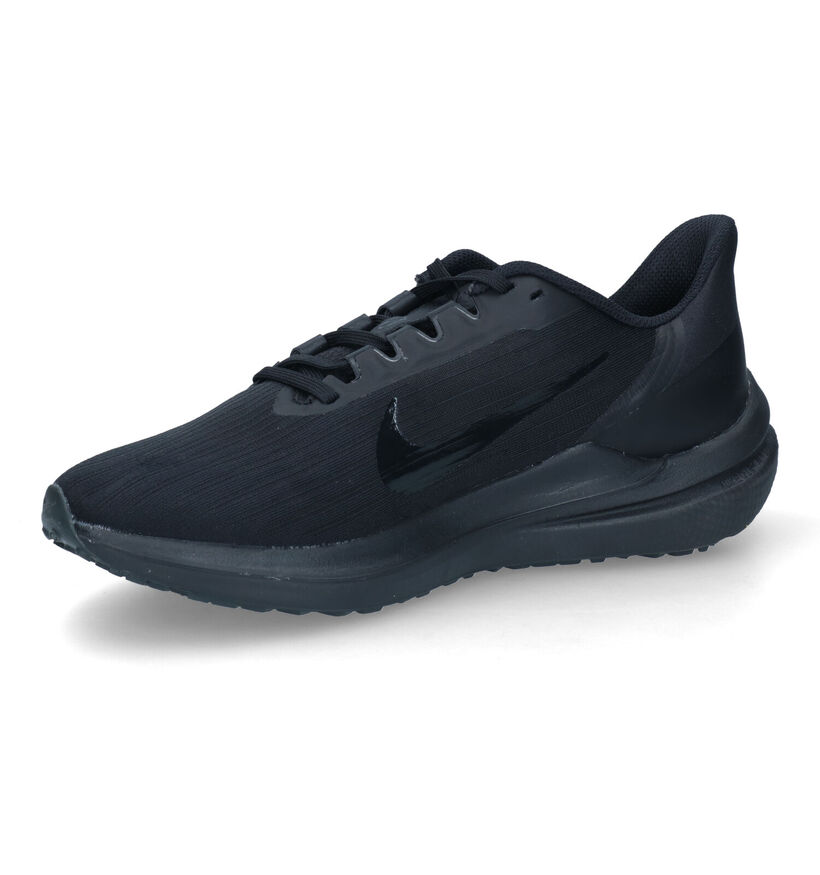 Nike Air Winflo 9 Baskets en Noir pour hommes (316492)