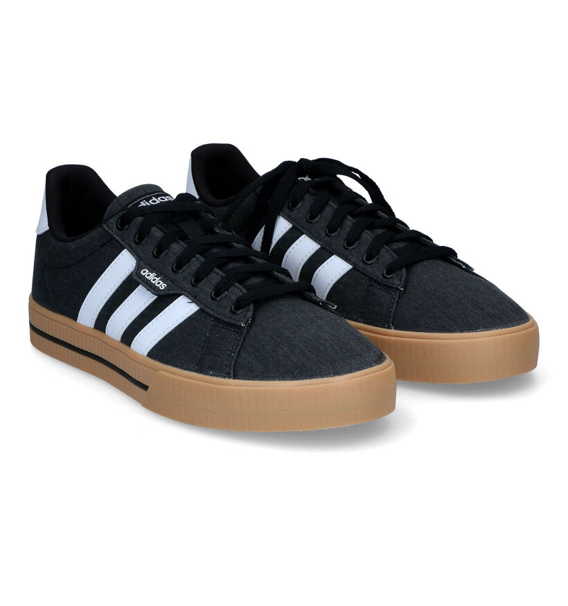 adidas Daily 3.0 Zwarte Sneakers voor heren (329406)