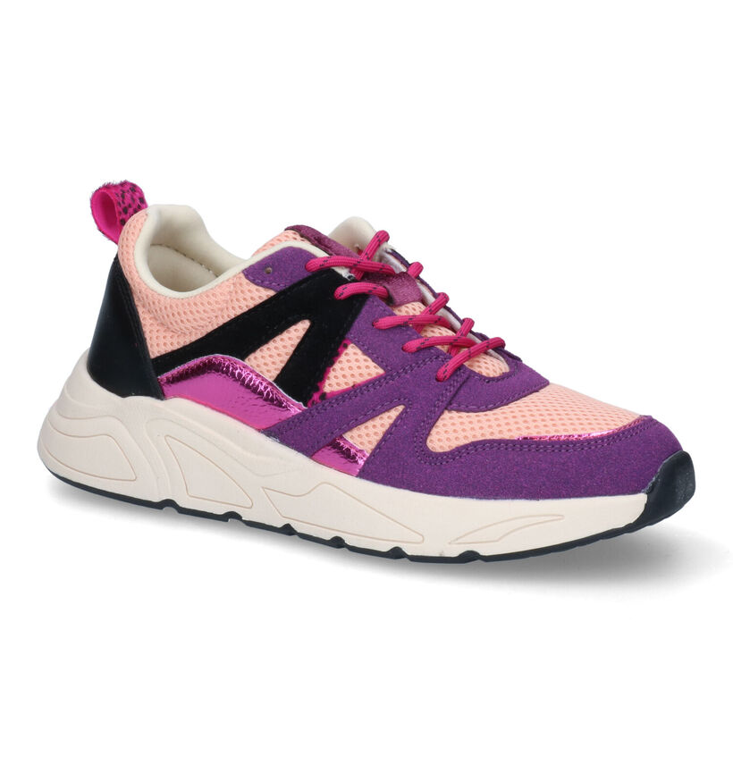 Poelman Baskets casual en Cognac pour femmes (313172)