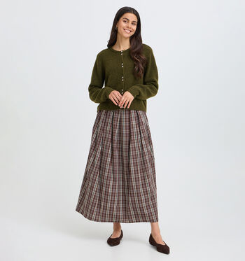 Fransa Vestes Marron/Vert
