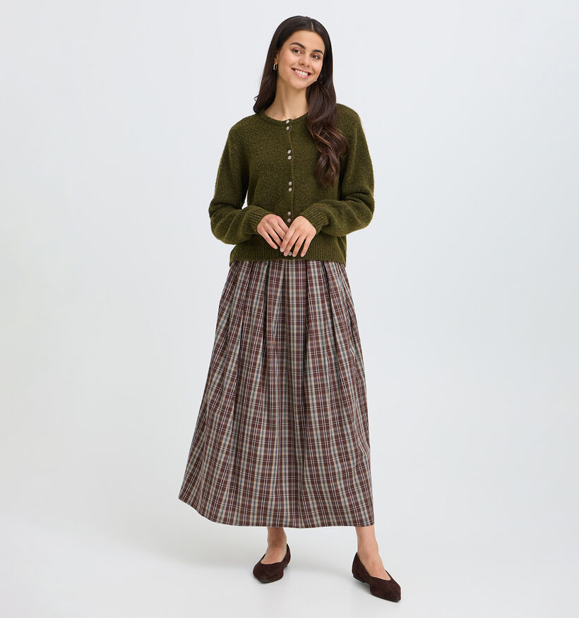 Fransa Bela Gilet en Vert fonc&eacute; pour femmes (379935)