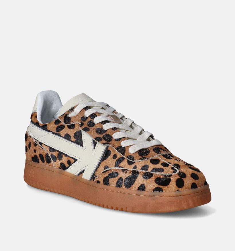 Kaotiko Boston Bruine Sneakers voor dames (351967) - geschikt voor steunzolen
