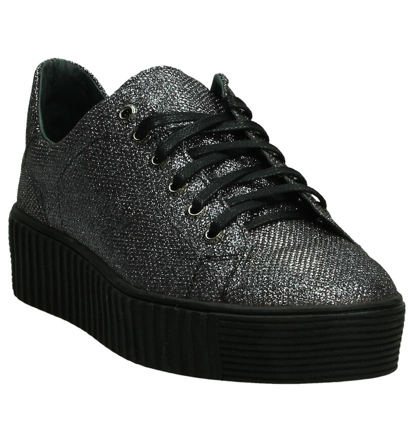 River Woods Creeper Sneakers Zilver in stof (198568)