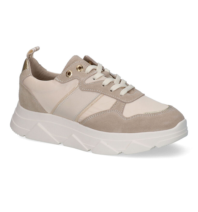 Tango Kady Fat Beige Sneakers voor dames (307999) - geschikt voor steunzolen