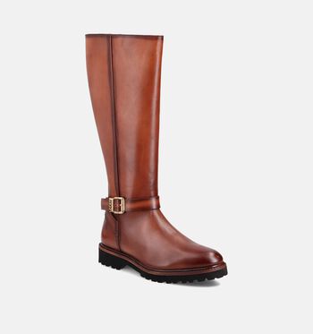 River Woods Laarzen Zwart/Cognac