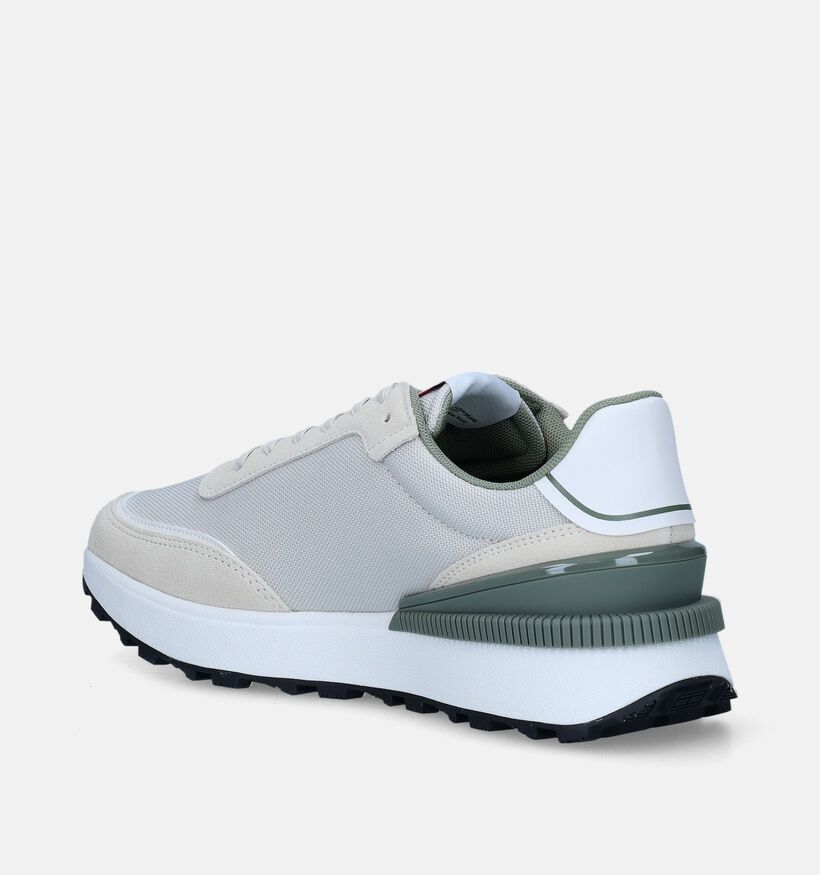 Tommy Hilfiger Tommy Jeans Technical Runner Beige Veterschoenen voor heren (342742) - geschikt voor steunzolen