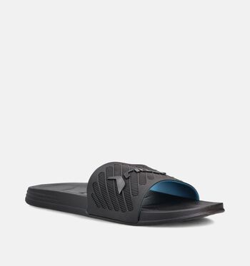 Rider Slippers Zwart/Groen