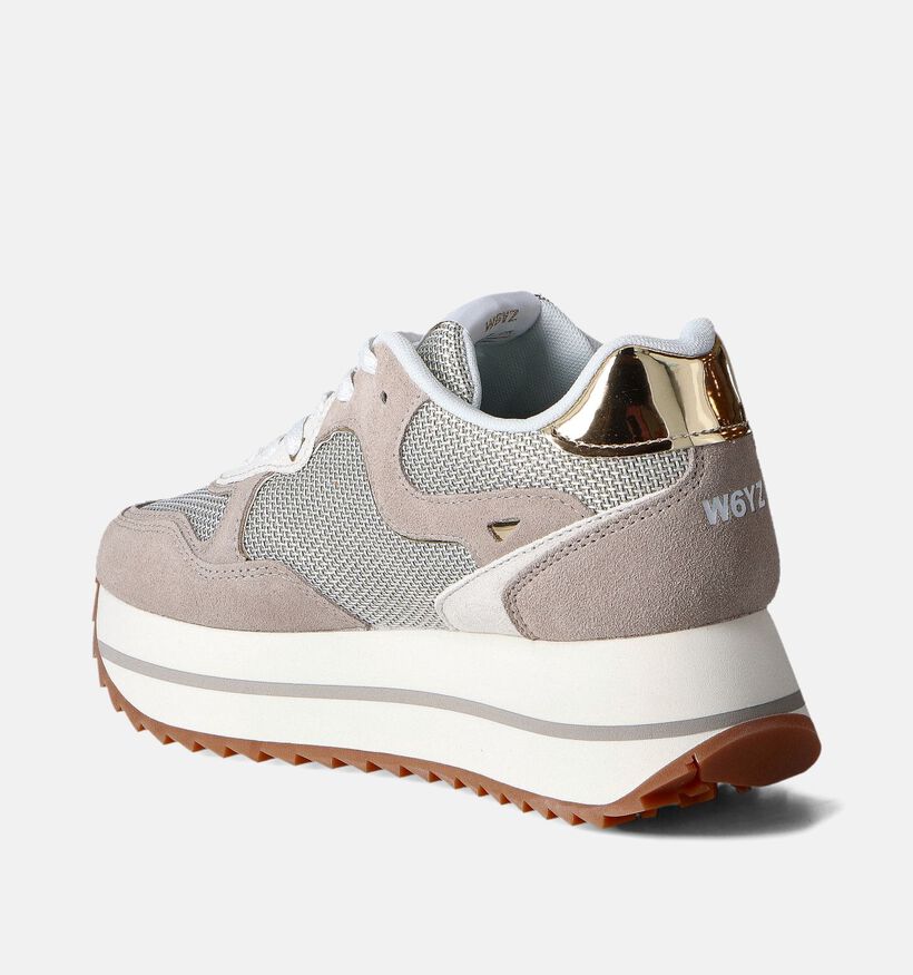 W6YZ DEVA Sneakers Beige voor dames (357486) - geschikt voor steunzolen