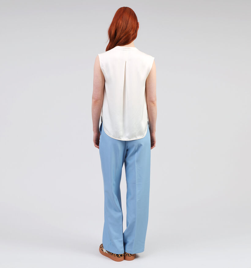 Mexx Ecru Satijnen blouse voor dames (353209)