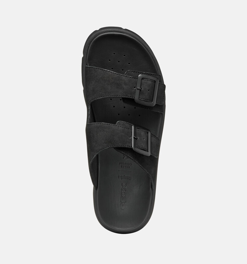 Geox Xand 2S Nu-pieds en Noir pour hommes (351615)