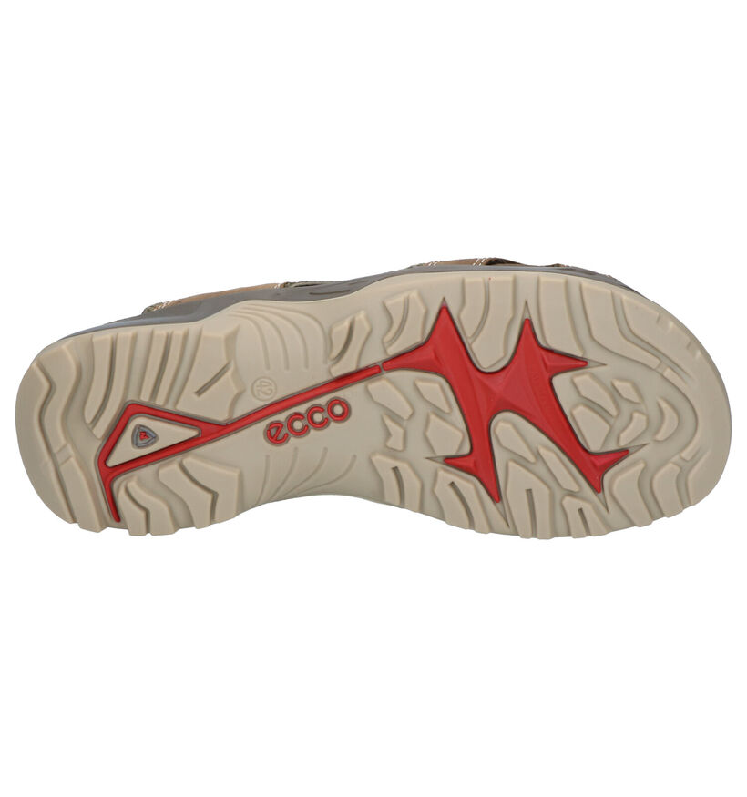 ECCO Offroad Sandales en Kaki en cuir (287386)