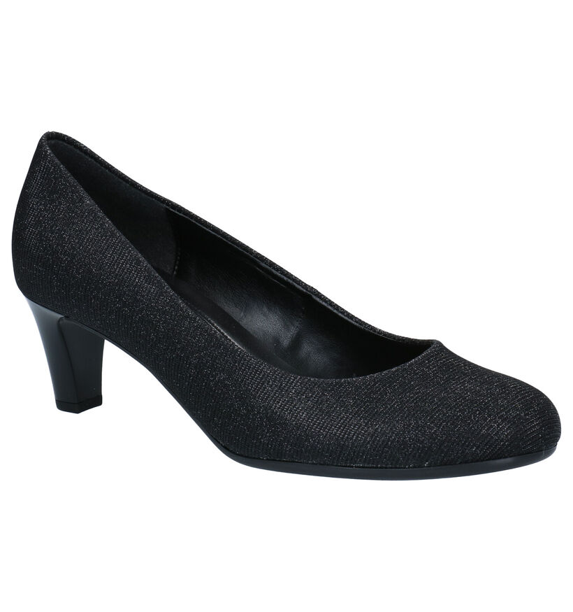 Gabor Soft & Smart Zwarte Pumps in stof (271680)