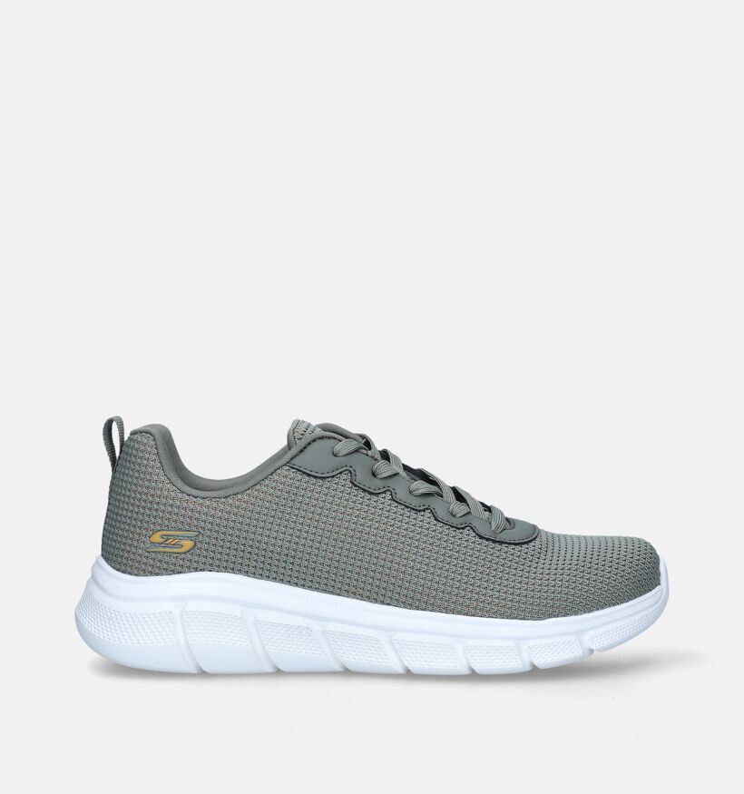Skechers Bobs Sport B Flex Visionary Baskets en Vert Khaki pour femmes (350362)