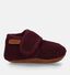 Enfant Bordeaux Wollen Pantoffels in wol (327081)