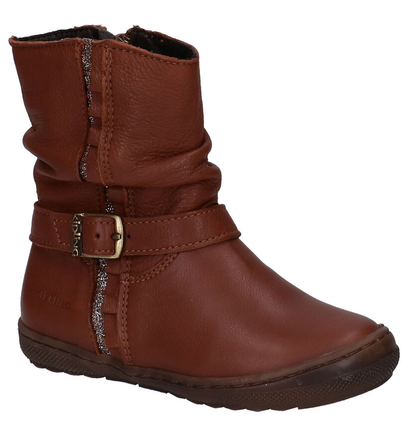 Kipling Hoya Bottes en Cognac en cuir (282838)