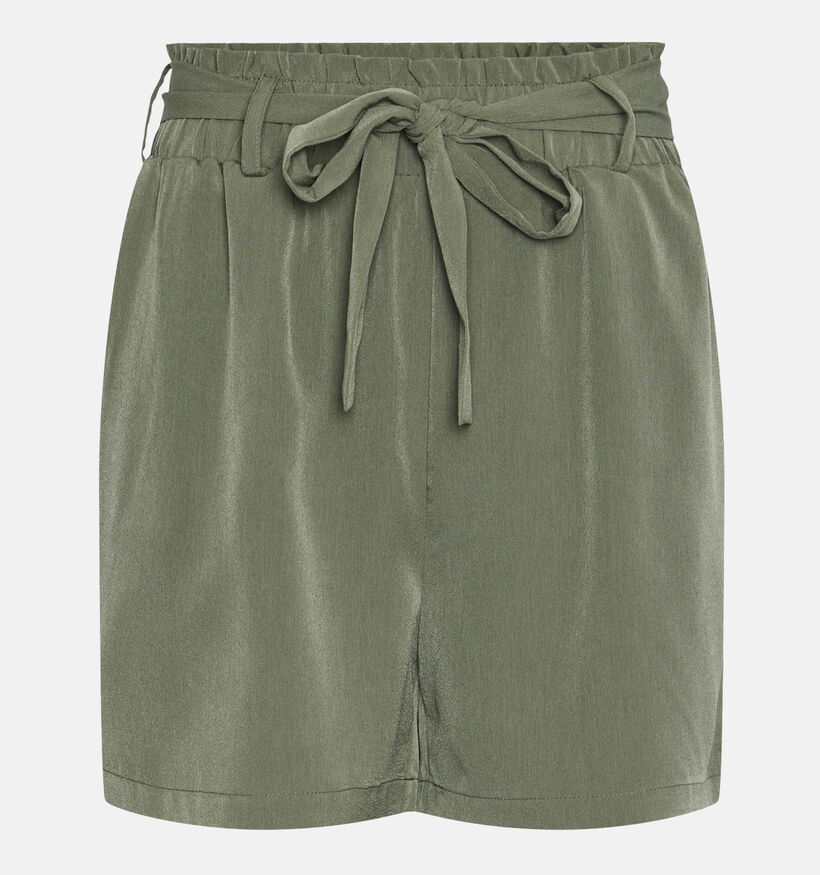 Pieces Sade Short en Vert khaki pour femmes (335611)