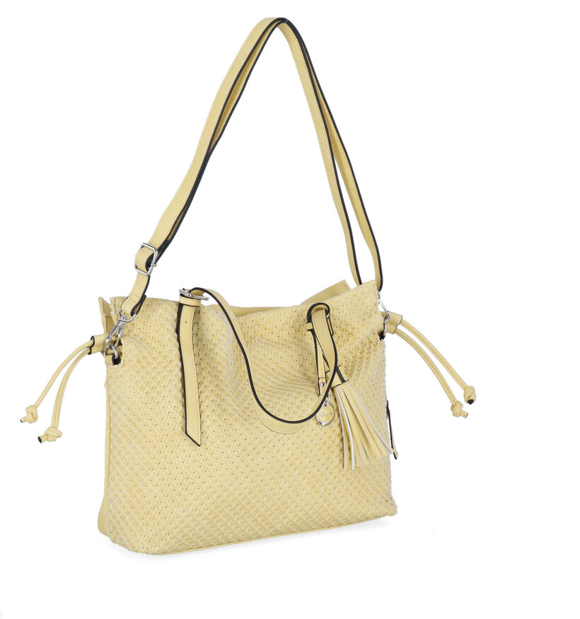Tamaris Gladys Sac à bandoulière en Jaune en simili cuir (312995)