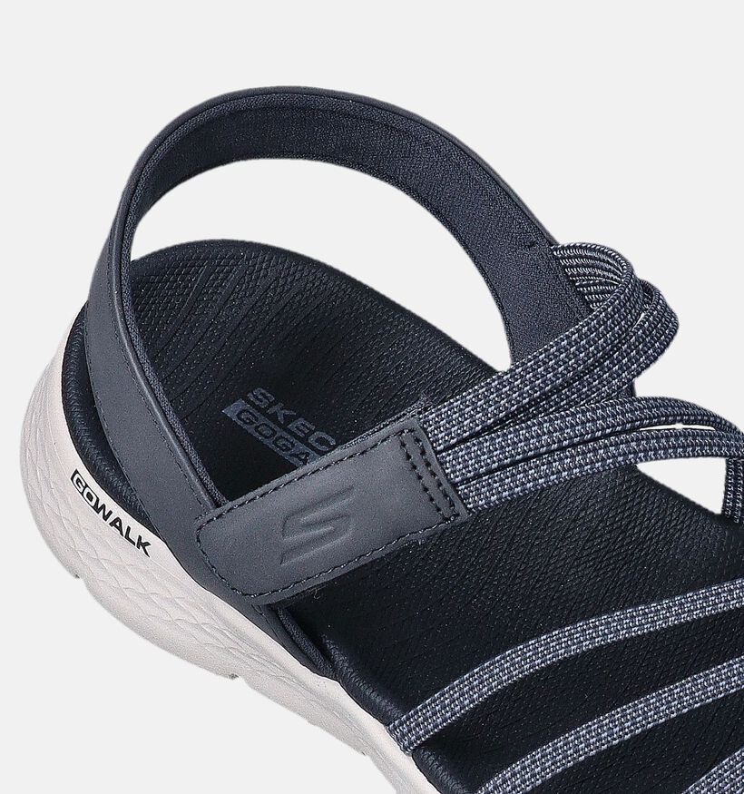Skechers Go Walk Flex Blauwe Sandalen voor dames (354748)