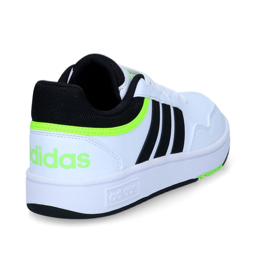 adidas Hoops 3.0 K Witte Sneakers voor jongens, meisjes (343253)