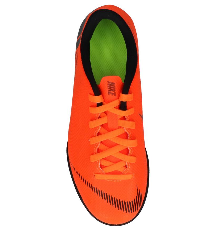 Fluo Oranje Nike JR Vaporx 12 Club Sportschoenen, , pdp