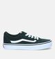 Vans Ward Baskets de skate en Vert pour filles, garçons (334086)