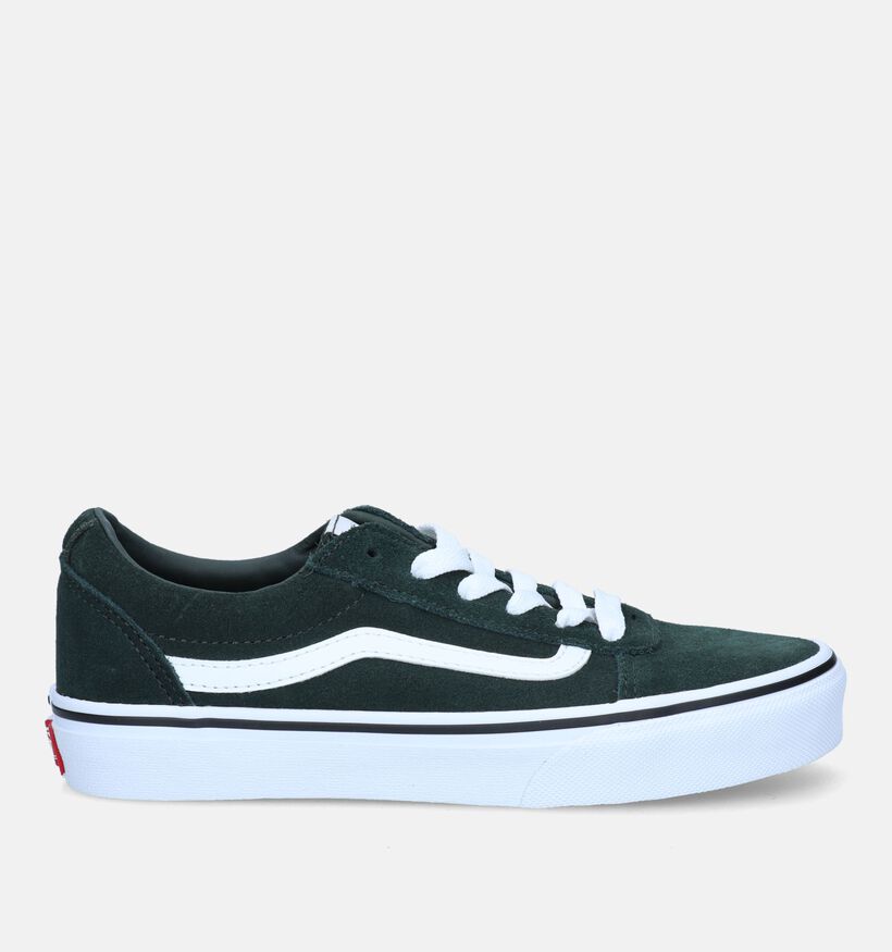 Vans Ward Groene Skate sneakers voor jongens, meisjes (334086)