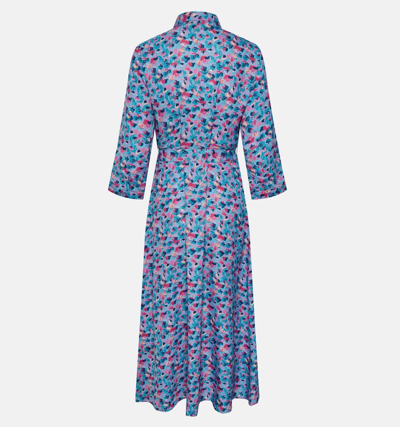 Pieces Blauwe Hemdjurk voor dames (335157)
