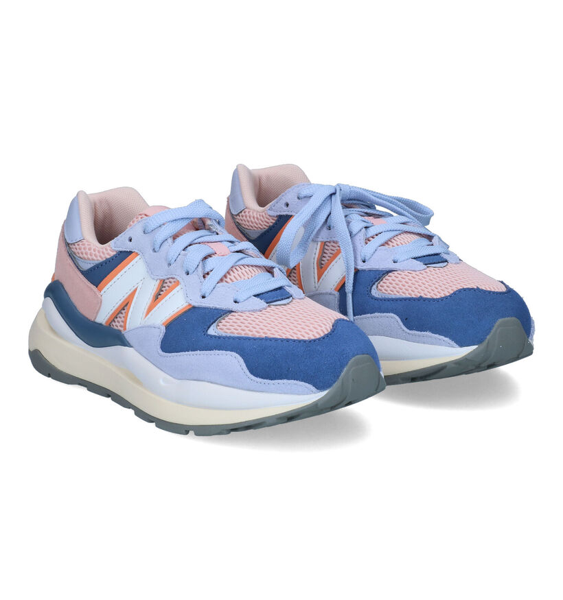 New Balance W5740 Baskets en Bleu pour femmes (301908) - pour semelles orthopédiques