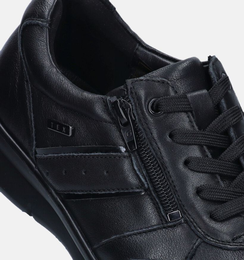 G-Comfort Zwarte Veterschoenen voor dames (348557) - geschikt voor steunzolen