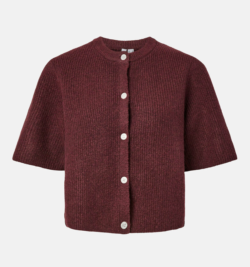 Pieces Silly Gilet en Bordeaux pour femmes (378371)