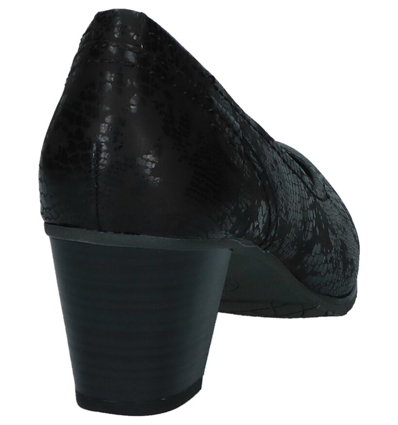 Jana Escarpins classique en Noir en daim (225909)