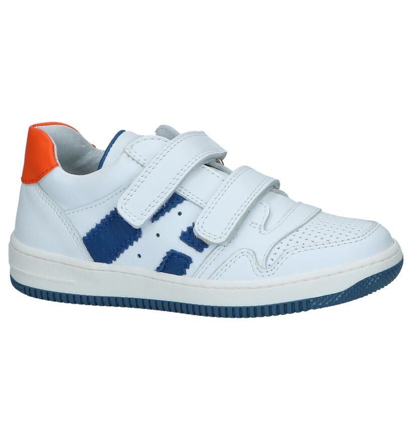 Milo & Mila Baskets basses en Blanc en cuir (241371)