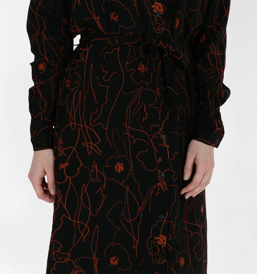 Vila Robe chemise en Noir (284187)