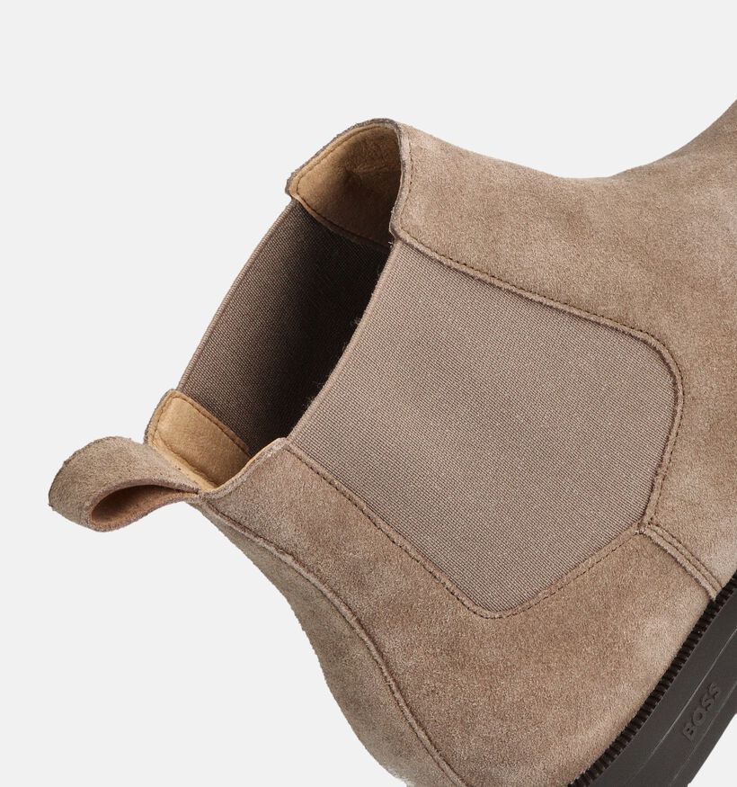 BOSS Tayil Beige Chelsea Boots voor heren (359083)