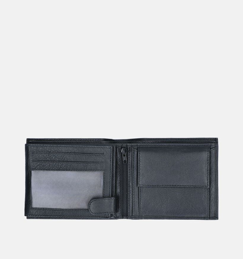 Euro-Leather Zwarte Portefeuille voor heren (365211)