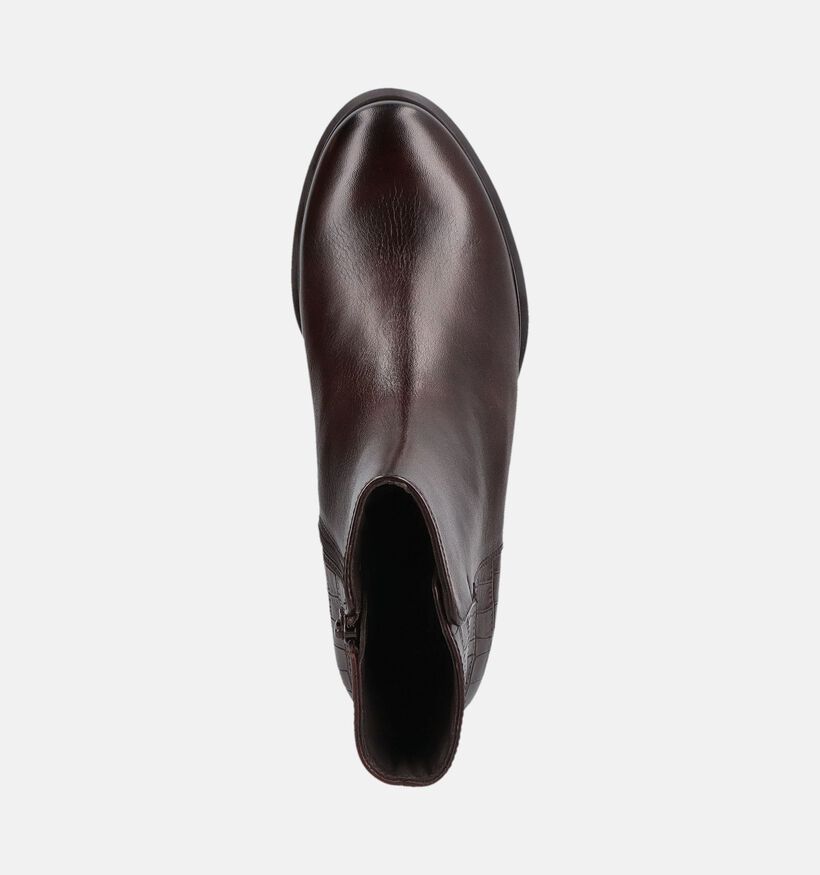 Ara Bottines &agrave; talons en Brun fonc&eacute; pour femmes (380000) - pour semelles orthop&eacute;diques