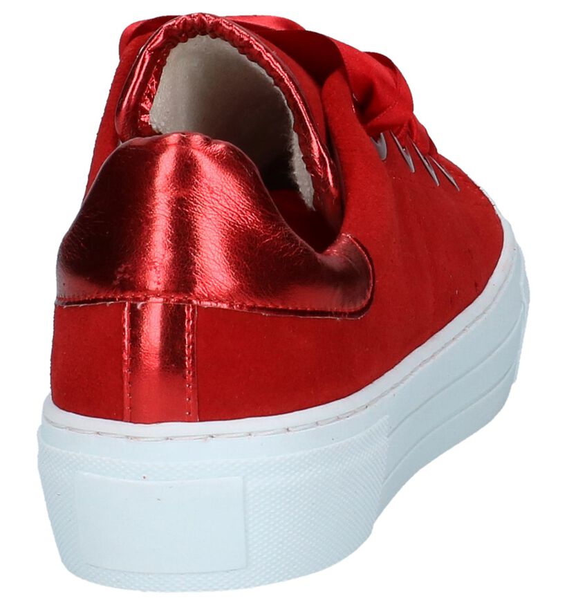 Tango Baskets basses en Rouge en daim (235721)