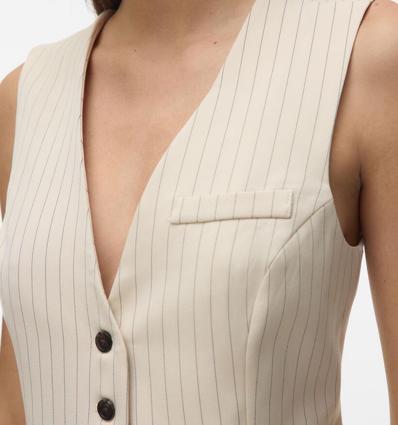 Vero Moda Troian Beige Kostuumgilet voor dames (353154)